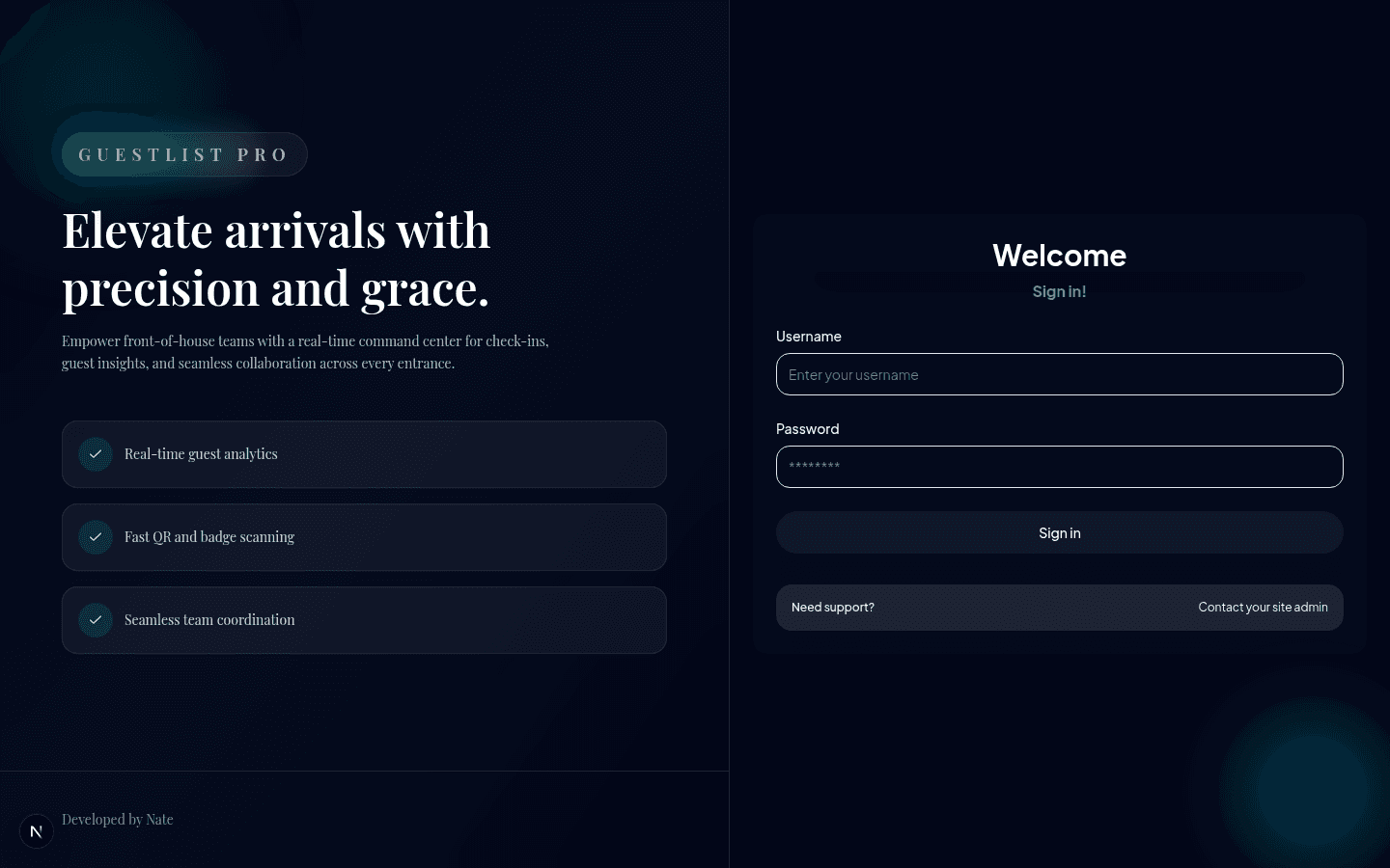 GuestList Pro